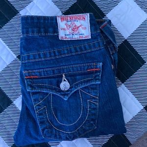 Low rise True religion jeans